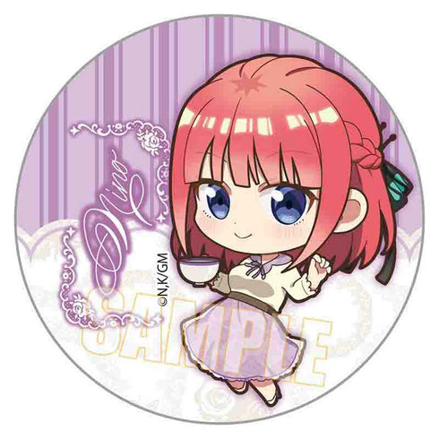 『映画 五等分の花嫁』缶バッジ / 中野二乃 ティーブレイクver.